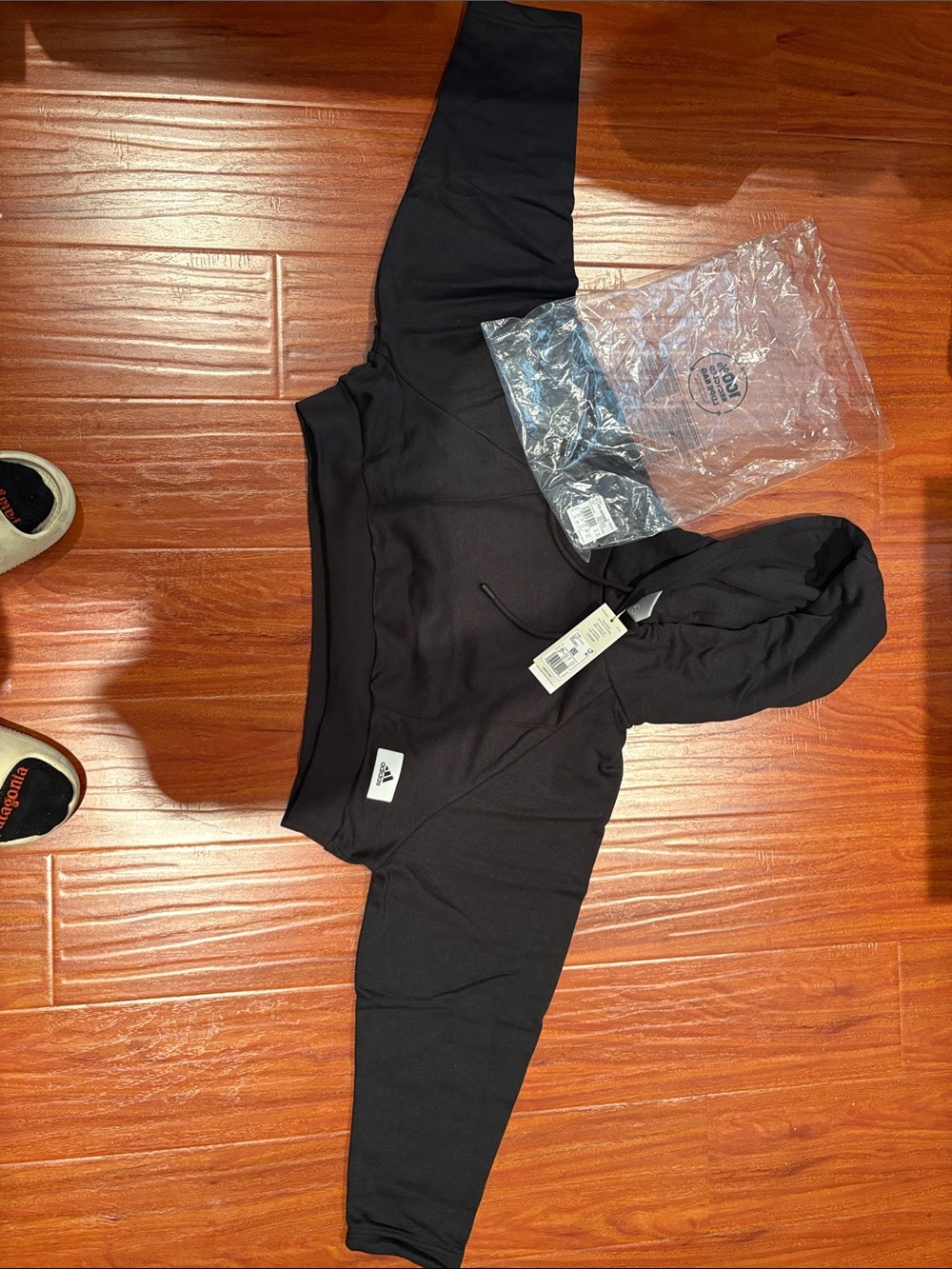 adidas Black Kids Hoodie Sweatshirt